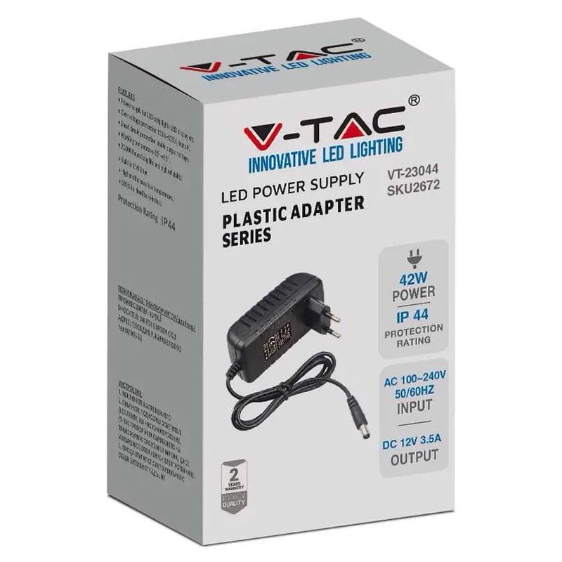 alimentator 42w 12v 35a 21x55 mm ip44 v tac 1