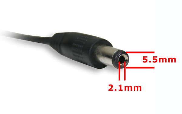 cablu adaptor cu mufa dc 21x55 mm 1x mama la 4x tata pentru camere supraveghere 2