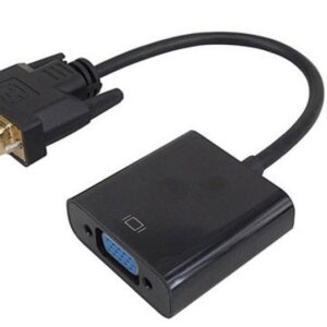 cablu adaptor dvi d 241 tata la vga mama 02m