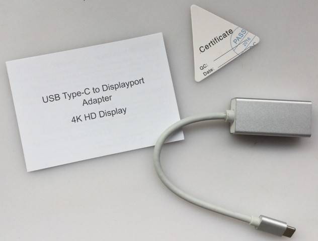cablu adaptor usb type c la displayport mama 4k 2k plugplay 1