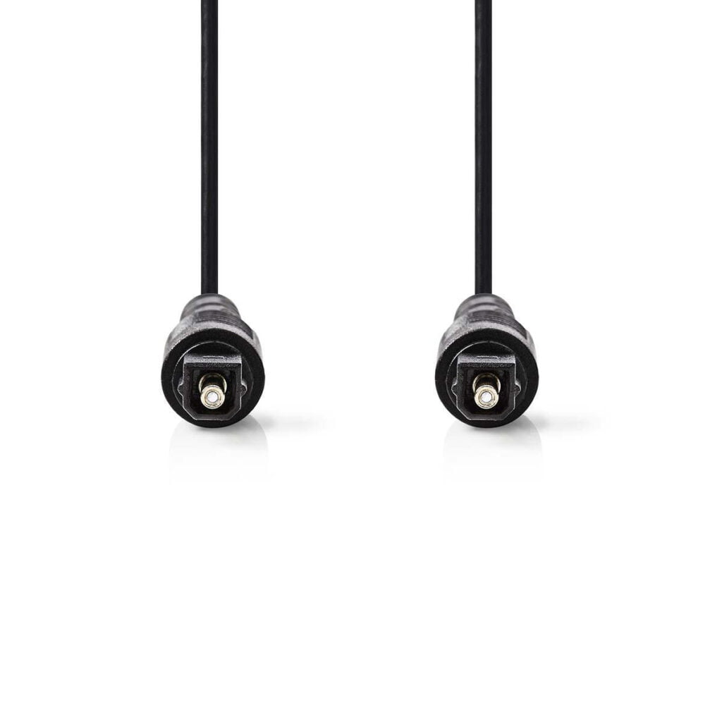 cablu audio optic nedis toslink tata toslink tata 3m negru 1