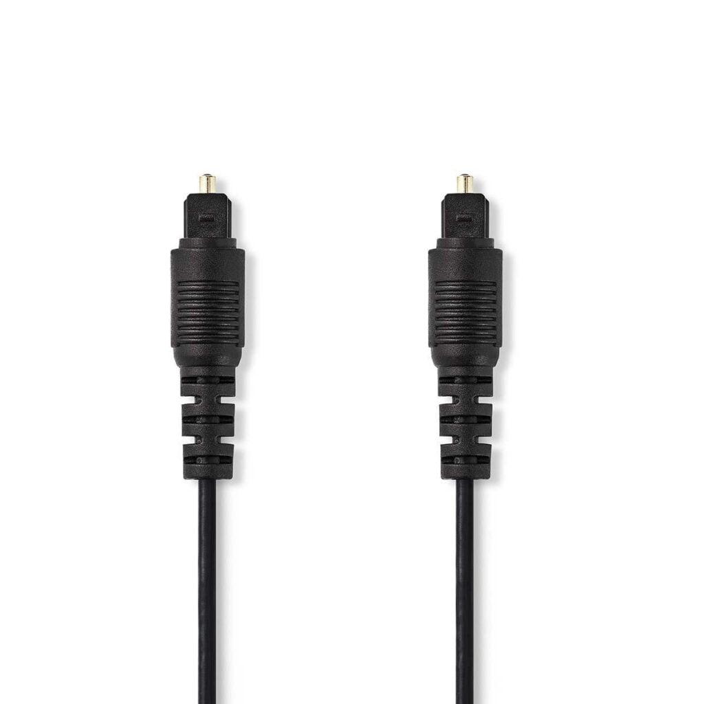 cablu audio optic nedis toslink tata toslink tata 3m negru
