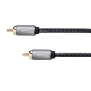 cablu audio rca 18m profesional krugermatz