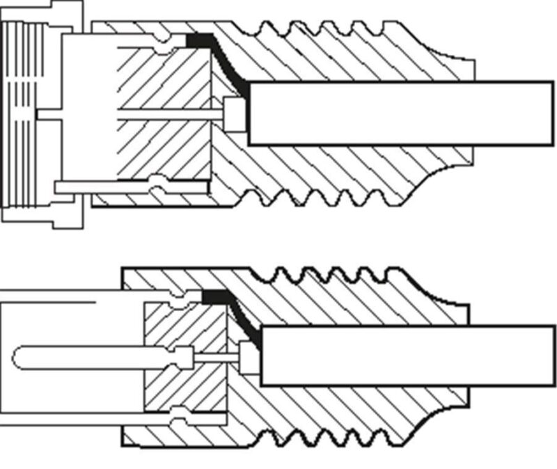 cablu conexiune antena sat 5m f tata coaxial tata alb goobay 2