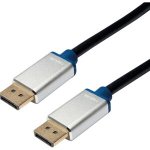 cablu displayport v12 mufa tata din ambele parti 3m logilink bdpm30