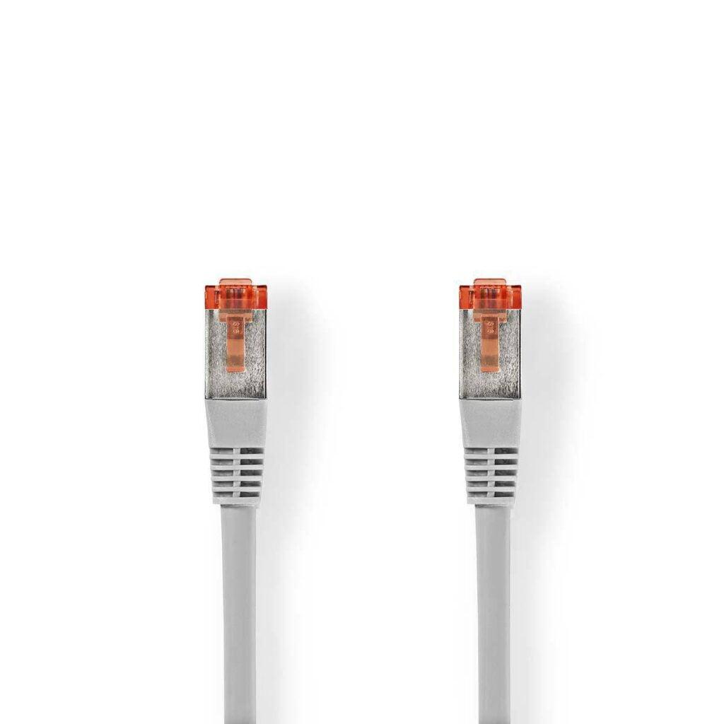 cablu ftp cat6 patch cord 20m gri nedis 2