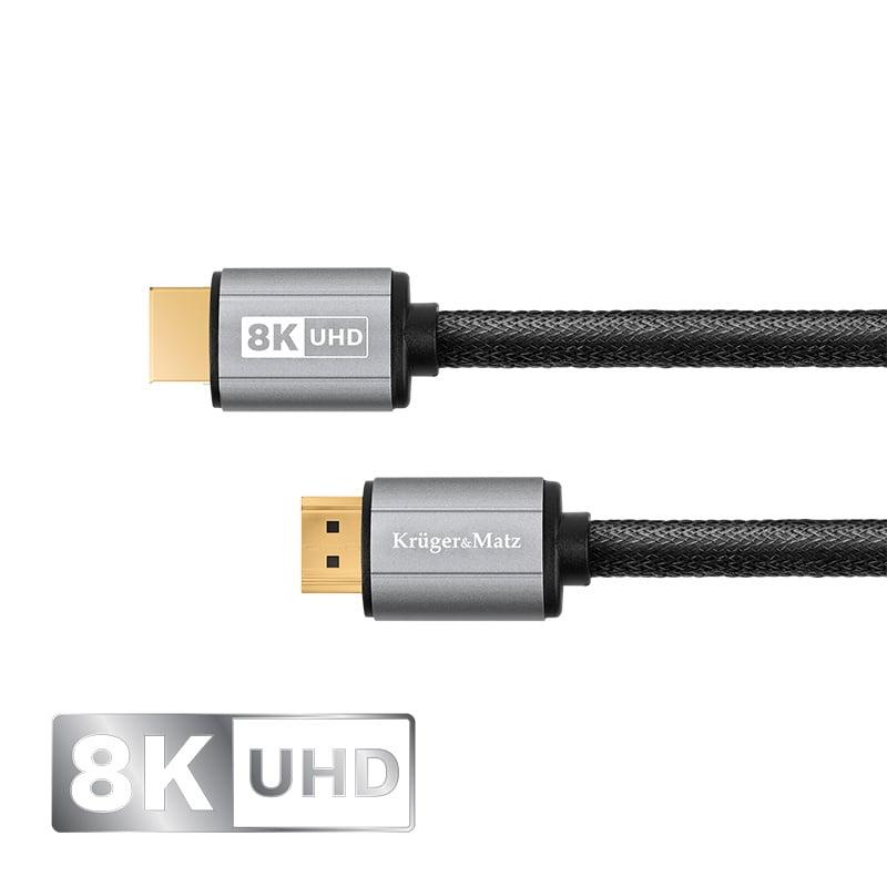 cablu hdmi hdmi 8k v21 18m krugermatz 1