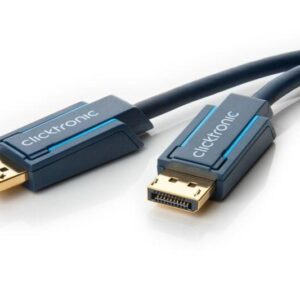 cablu profesional 2m displayport v14 4k 120hz 8k 60hz awg28 clicktronic