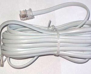 cablu telefon extensie alb 5m rj11
