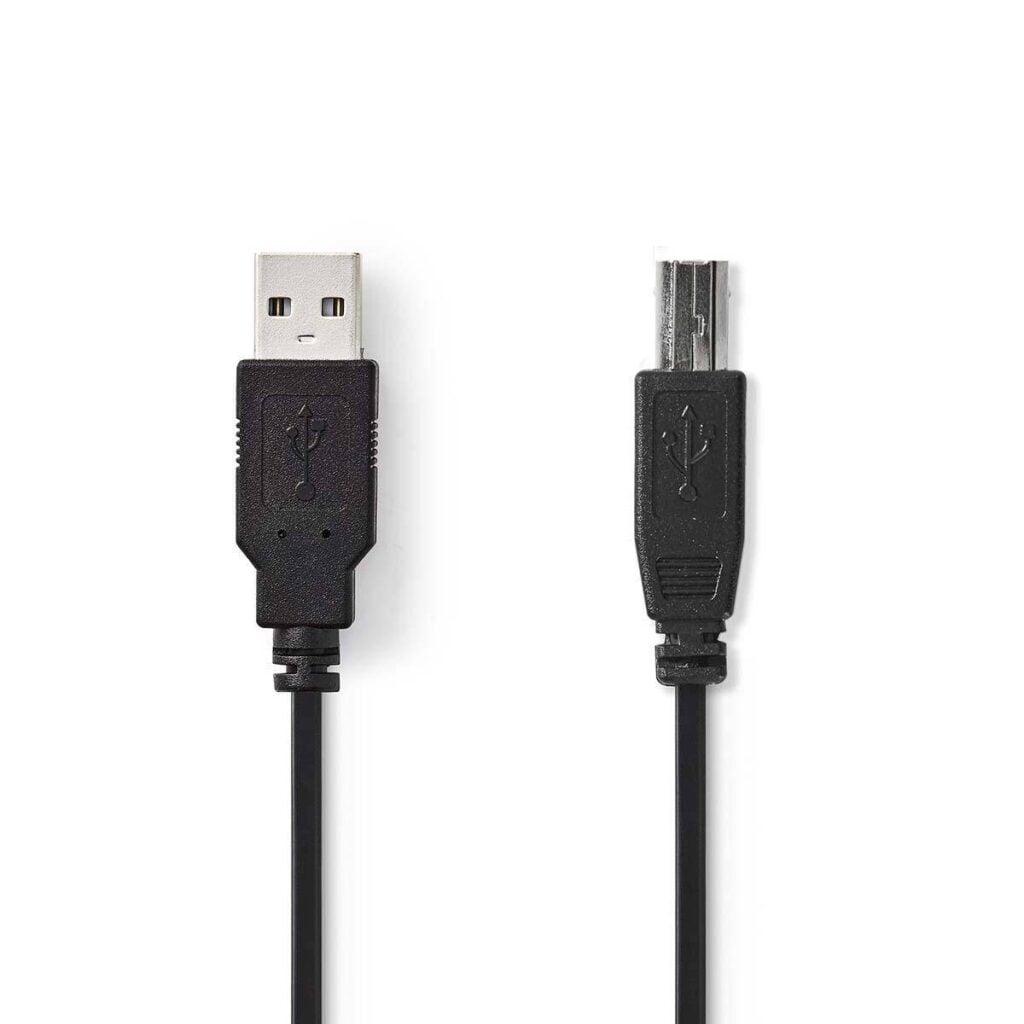 cablu usb 20 a tata b tata imprimanta 5m nedis