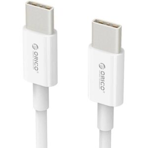 cablu usb 20 usb type c usb type c 2m charging data cablu alb orico
