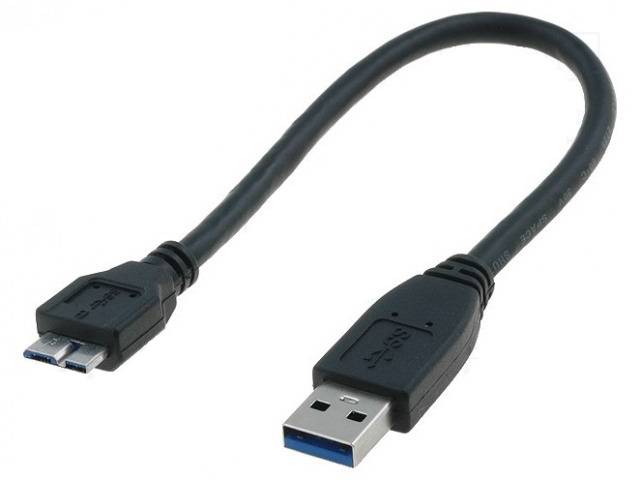 cablu usb 30 a mufa tata usb b micro mufa tata nichelat 025m assmann