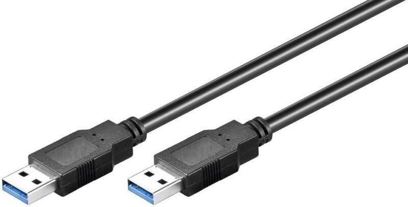 cablu usb 30 usb a tata usb a tata 05m goobay