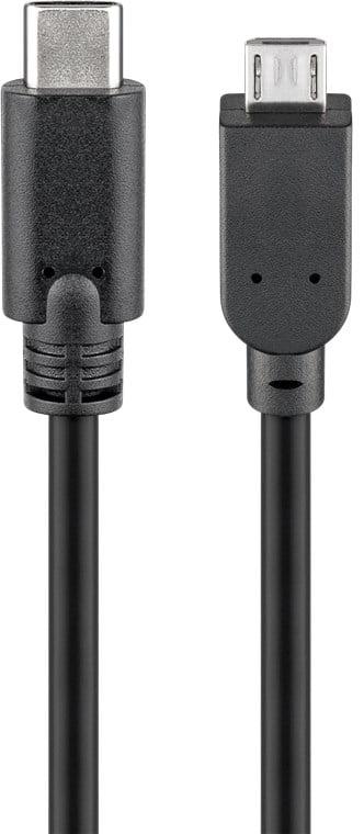 cablu usb type c 31 tata usb20 micro b tata 1m goobay