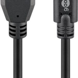 cablu usb type c tata usb 30 tata 3m negru goobay