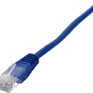 cablu utp cat5e patch cord 025m albastru well