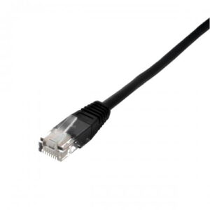 cablu utp well cat5e patch cord 1m negru