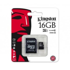 card microsd 16gb clasa 10 kingston
