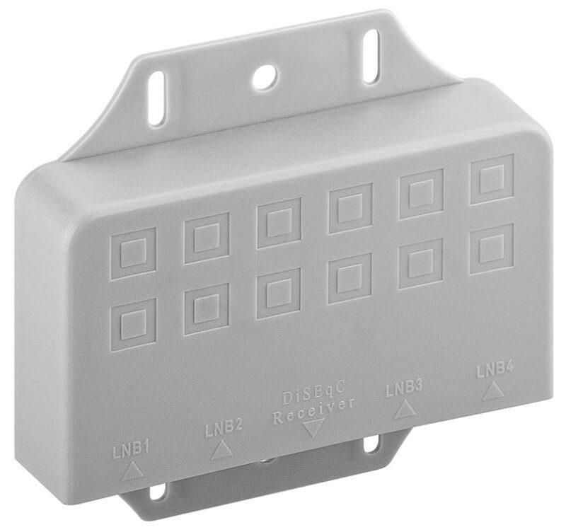 comutator 4x1 switch 4 lnb uri diseqc 900 2400mhz goobay 2