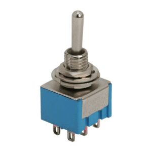 comutator cu brat 2 circuit 3a 250v on off on cu retinere