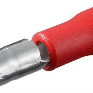 conector papuc rotund 4mm rosu cablu 05 1mm 10a goobay