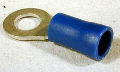 conector rotund inel papuc 53mm albastru