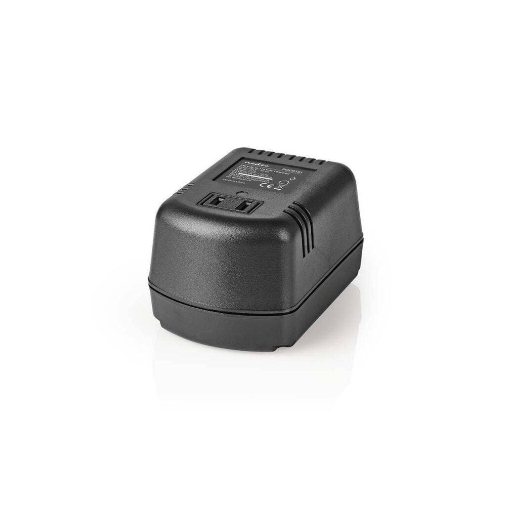 convertor de tensiune 220v 110v 75w iesire usa nedis 2