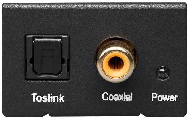 convertor digital la analog audio digital rca toslink la 2x rca 1