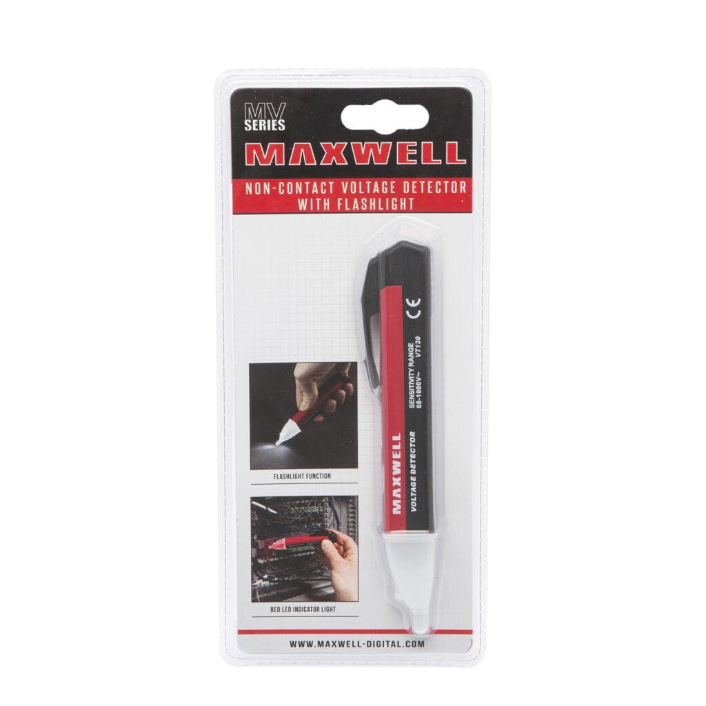 detector de tensiune fara contact direct cu lumina led maxwell 25818 4