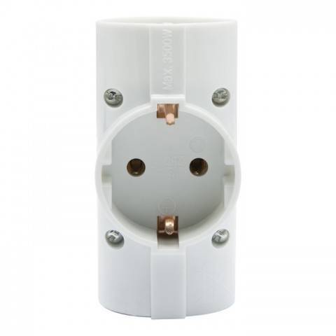 distribuitor triplu t schuko la 3 schuko 3500w 16a protectie copii delight 2