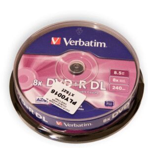 dvdr 85gb 8x double layer cake 10buc