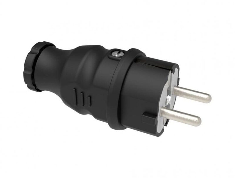 fisa schuko cauciuc bemis bk1 1402 2011 2pe 16a 250v ip44 negru