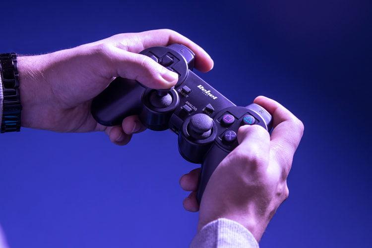 gamepad wireless dual shock pc ps3 rebel 5