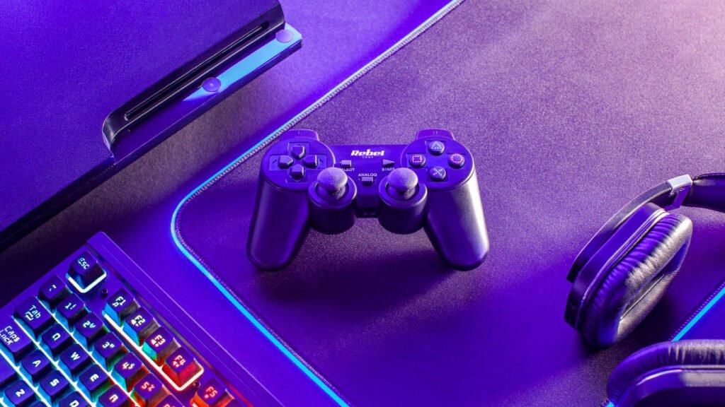 gamepad wireless dual shock pc ps3 rebel 8