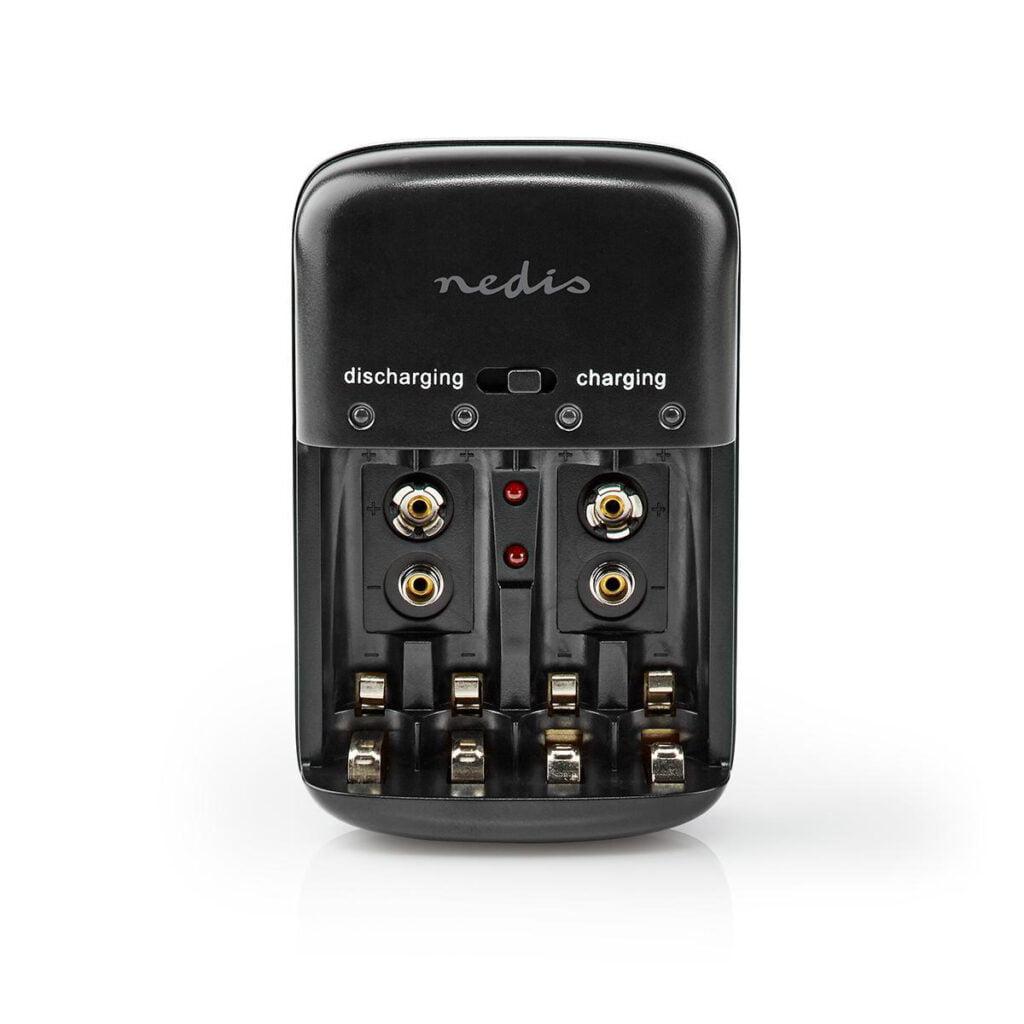 incarcator acumulatori nimh aa aaa e block 9v nedis