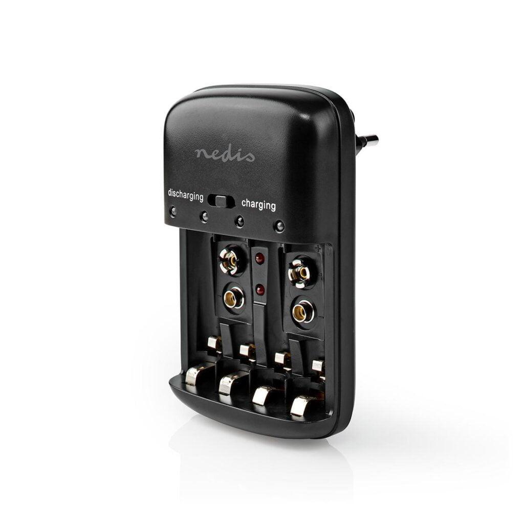 incarcator acumulatori nimh aa aaa e block 9v nedis 7