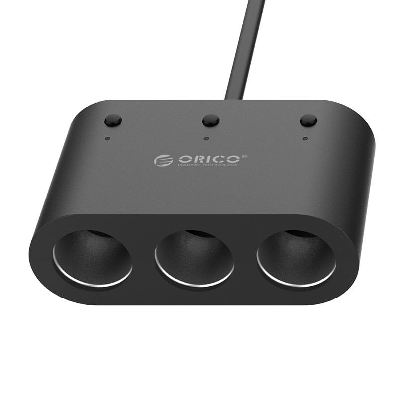 incarcator auto orico mp 2u3s 3 port uri negru 3