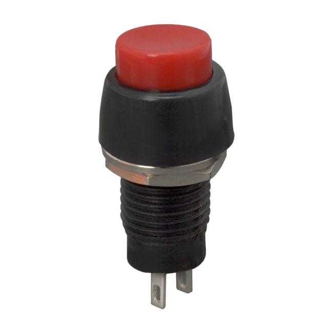 intrerupator cu apasare 1 circuit 2a 250v off on rosu