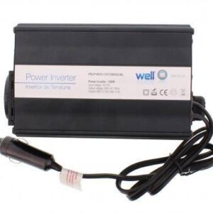 invertor de tensiune 12v 230v 150w si usb 5v 500ma well
