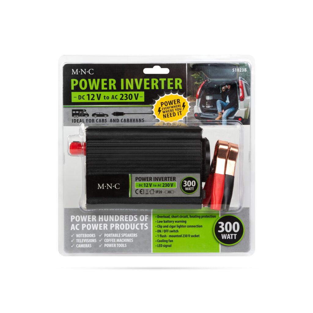 invertor de tensiune auto 12v 230v 300w mnc 2