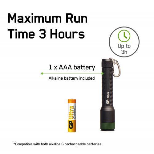 lanterna led tip breloc gp ck12 20lm 1x aaa 2