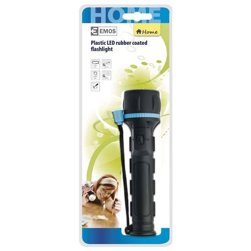 lanterna performanta 3x led 2x aa carcasa rezistenta la apa emos 1