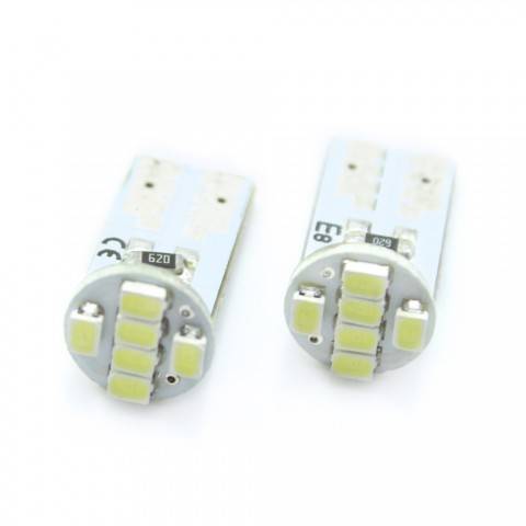 led smd de pozitie t10 12v 06w 42lm set 2buc cld011 carguard 2