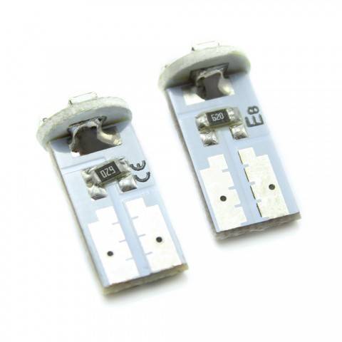 led smd de pozitie t10 12v 06w 42lm set 2buc cld011 carguard 3