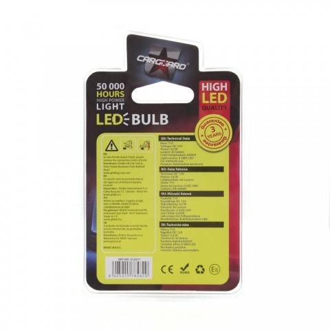 led smd de pozitie t10 12v 06w 42lm set 2buc cld011 carguard 6