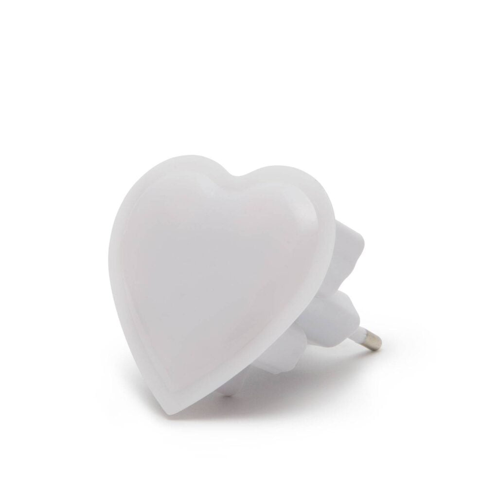 lumina de veghe model inima rosu 7led 1w 58x61x61mm phenom 1