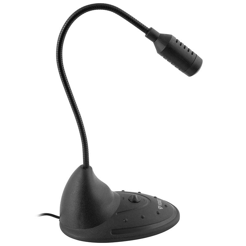 microfon flexibil pc jack 35 mm comutator on off yenkee ymc1011bk 1