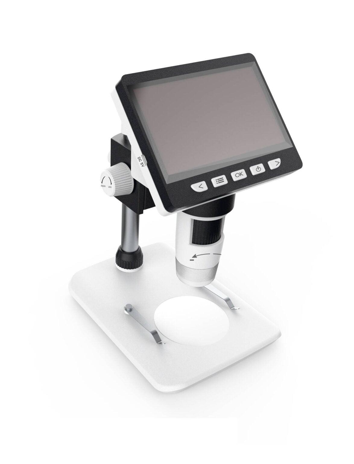 microscop digital 02 bx ecran 43 2mp marire 1000x 1