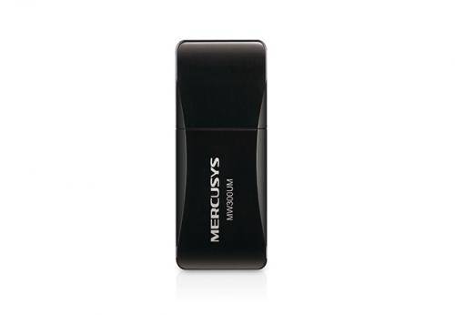 mini adaptor usb wireless n 300mbps mercusys 1