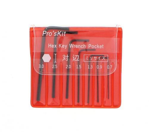 mini set chei hexagonale l proskit 3